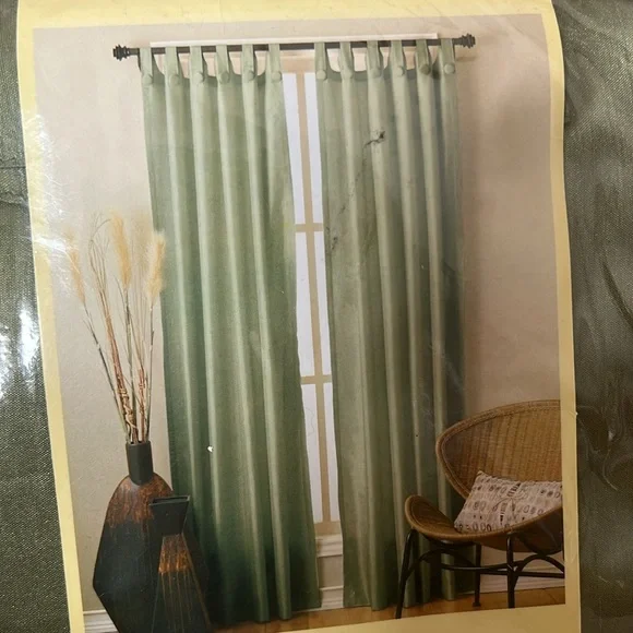 New Set of 2 Pier 1 Peyton Window Panels - Picture 3 of 6